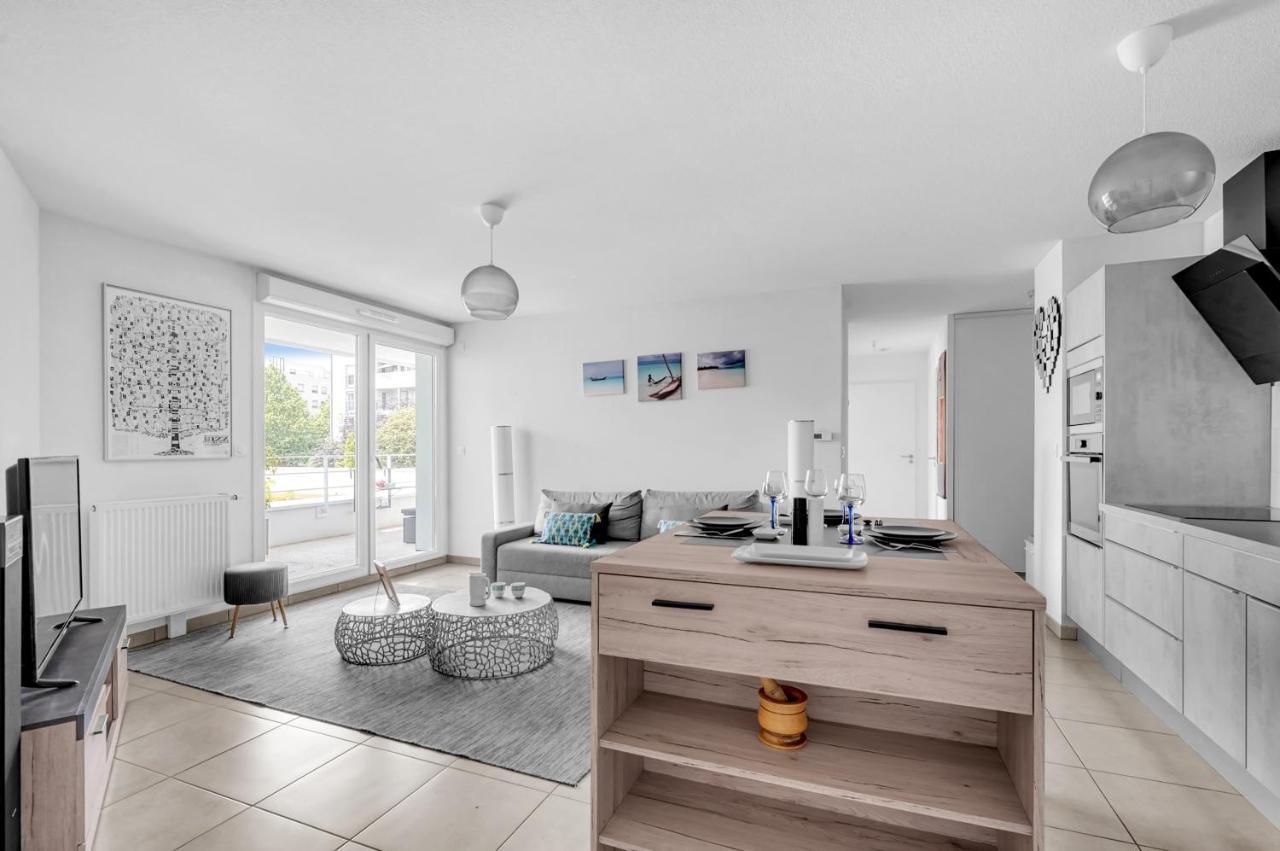La Marquette - Appartement Avec Balcon 圖盧茲 外观 照片